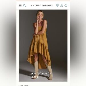 NWT Maeve Strapless (or with Straps) High-Low Dress, Medium